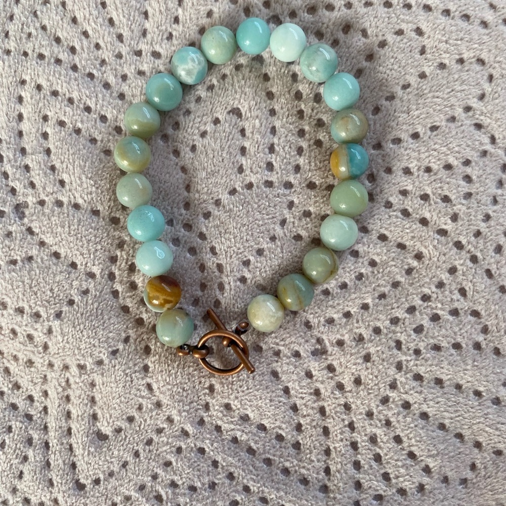 Beautiful amazonite bracelet - Picture 7 of 7